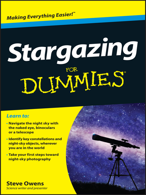 Title details for Stargazing For Dummies by Steve Owens - Available